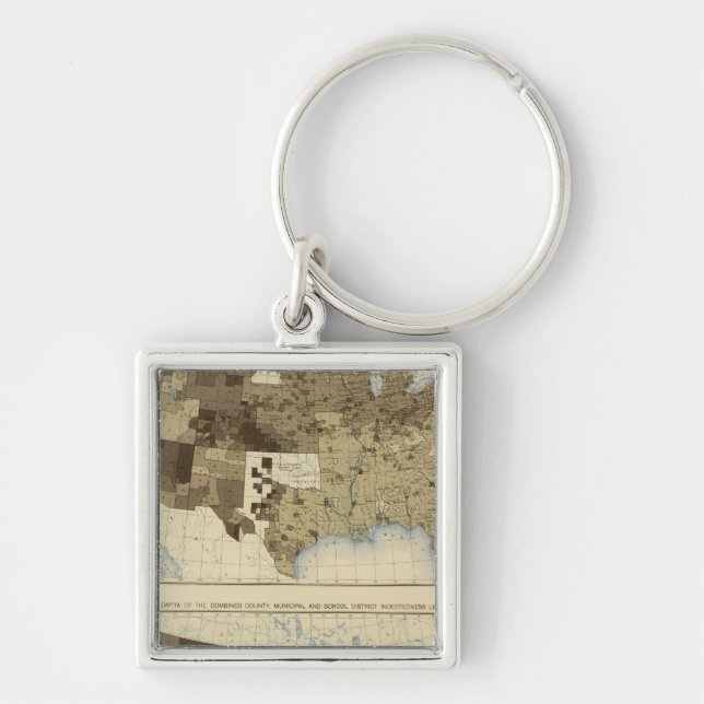 63 Taxation, indebtedness 1890 Key Ring (Front)