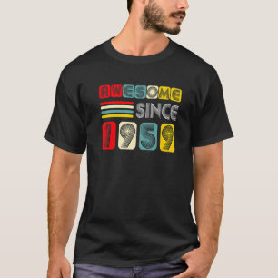 63 Year Old Awesome Since 1959 Vintage Birthday T-Shirt