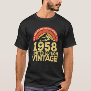 63 Year Old Legendary Retro Vintage Awesome Birthd T-Shirt