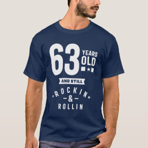 63 Years Old Gift   63rd Birthday Gift Ideas T-Shirt