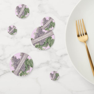 63rd Anniversary Lilac Confetti