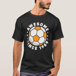 63Rd Birthday Awesome Since 1959 63 Years Old Socc T-Shirt