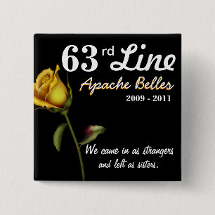 63rd Line 15 Cm Square Badge