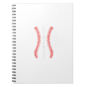 6432 Baseball Math Mum Dad Gift Funny 6432 Double  Notebook