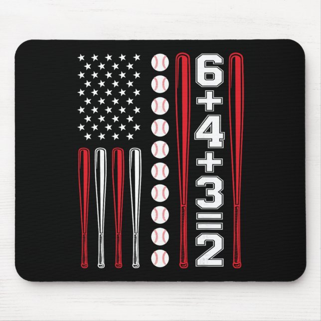 643 Sell Math Player Pitcher Boys Funny American F Mouse Mat (Front)