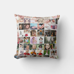 64 Photo Template Personalised Custom Made Cushion
