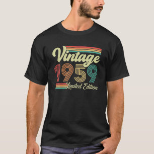 64 Years Old Vintage 1959 Born In 1959 64th T-Shirt