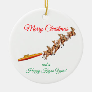 64tacos Kazoo Sleigh Ornament