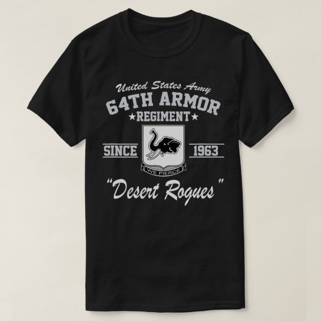 64th Armour Regiment  T-Shirt (Design Front)