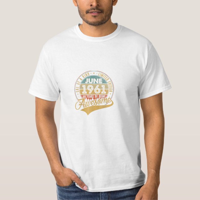 64th Birthday Gifts 64 Years T-Shirt (Front)