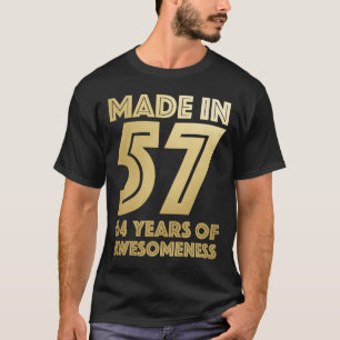 64th Birthday Man Age Woman 64 Years Old Grandpa T-Shirt