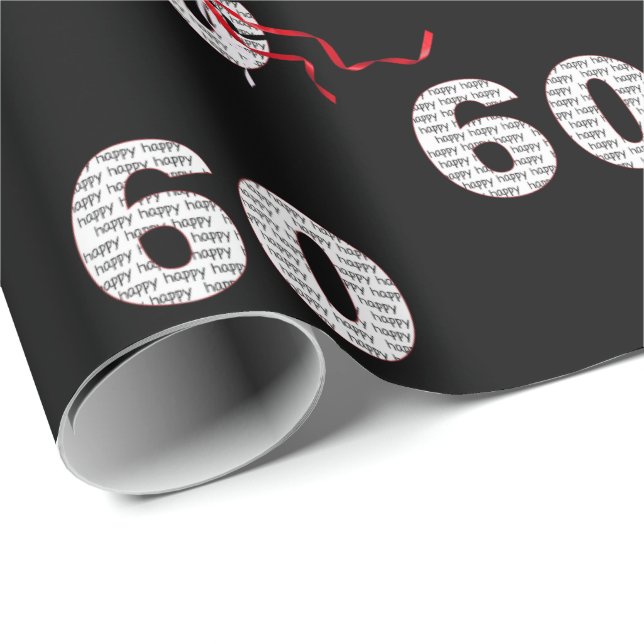 650h Birthday Balloon Bouquet Wrapping Paper (Roll Corner)