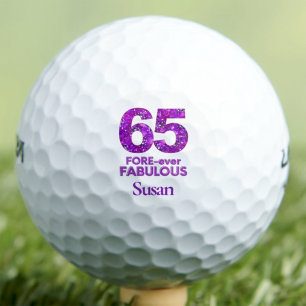 65 FORE-ever Fabulous Cousin Gift – Glitter Look Golf Balls