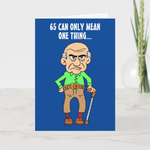Old Man Jokes Cards | Zazzle