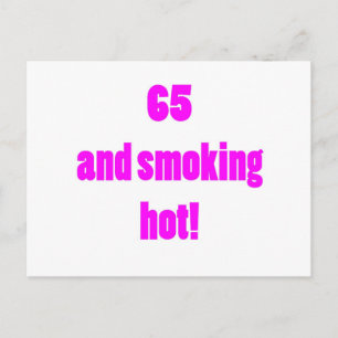 65 Smoking Hot Postcard
