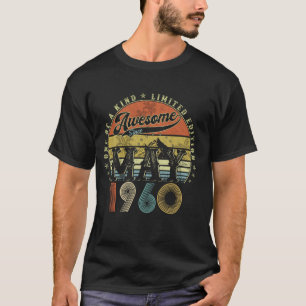 65 Year Old Birthday Gifts For Men May 1960 65th B T-Shirt