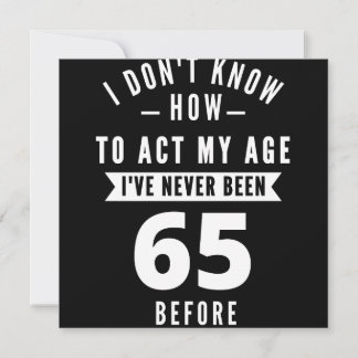 65 Year Old Gift | 65th Birthday Gift Ideas Save The Date