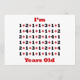 65 Years old Blk Red Card