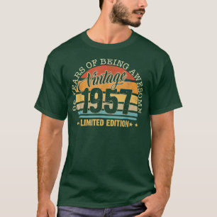 65 Years Old Gift Vintage 1957 Limited Edition 65t T-Shirt