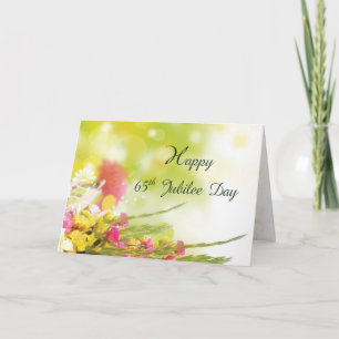 65th Anniversary of Religious Profession, Nun Card