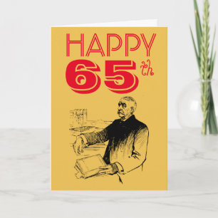 65th Birthday Card Dead Sea