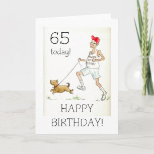 65th Birthday Card for a Retired Man