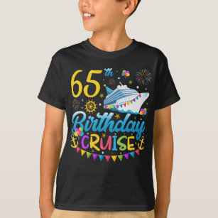 65th Birthday Cruise B-Day Party Boy T-Shirt