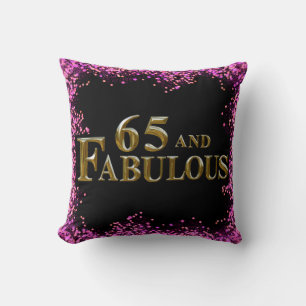 65th Birthday  Cushion
