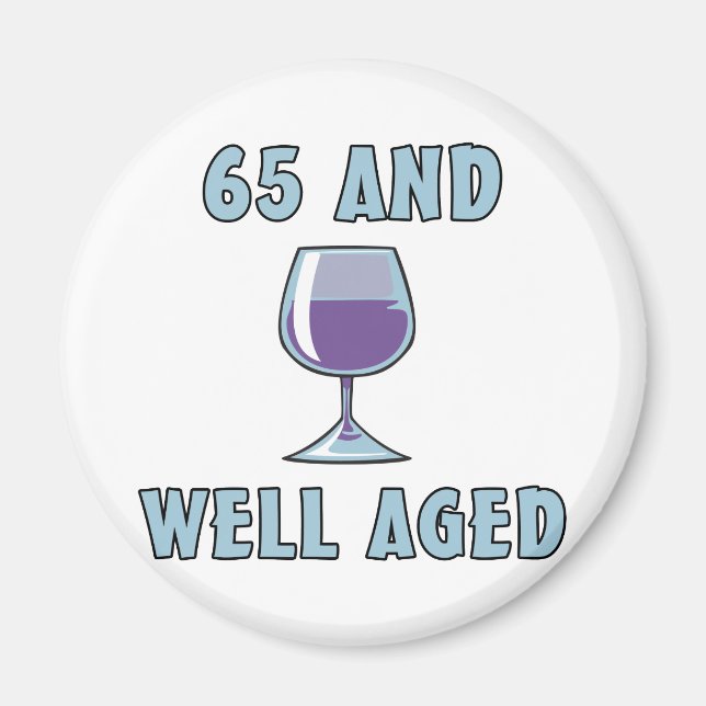 65th Birthday Gifts Magnet (Front)