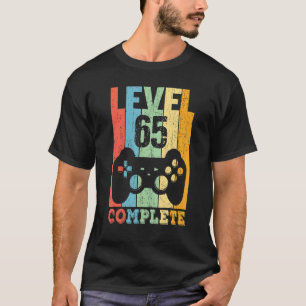 65th Birthday Ladies Mens Level 65 Years 1957 T-Shirt