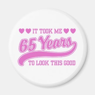 65th Birthday Magnet