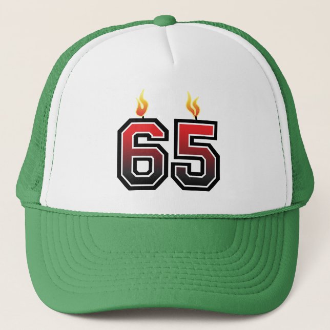 65th Birthday Party Trucker Hat (Front)