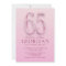 65th Birthday Pink Diamonds