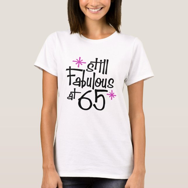 65th Birthday T-Shirt (Front)