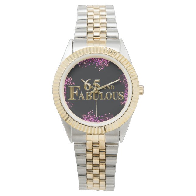 65th Birthday  Watch (Front)