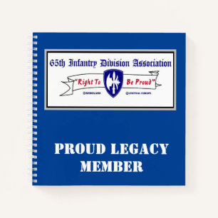 65th Infantry Division Notebook