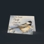 65th My Beautiful Wife Happy Birthday Chickadee Card<br><div class="desc">Celebrate her 65th beautiful birthday with a special card to your wife. A charming chickadee watercolor painting adorns this birthday message full of love and joy. Open the bird and flower card to read the best wishes verse for a beautiful woman at her 65h year who loves birds, flowers and...</div>