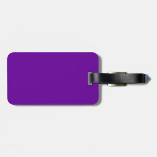 660099 Purple Luggage Tag