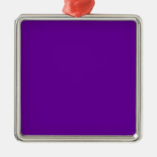 660099 Purple Metal Tree Decoration