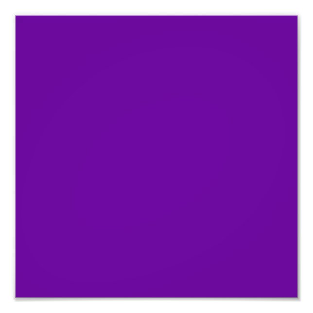 660099 Purple Photo Print (Front)