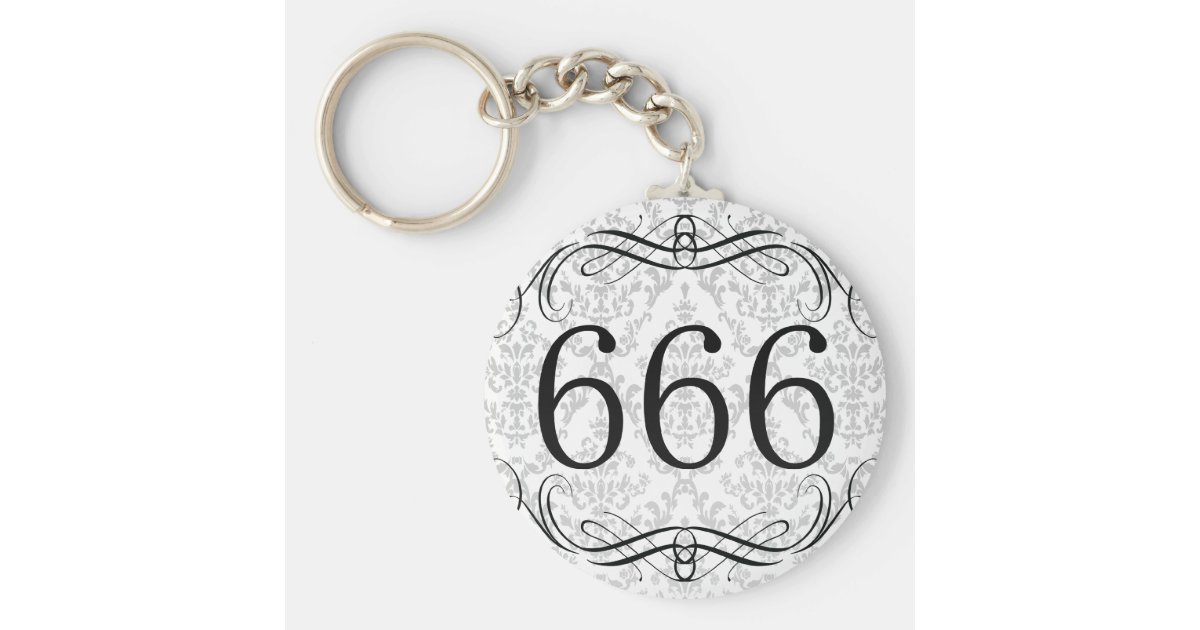 666-area-code-key-ring-zazzle-co-uk