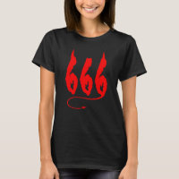 666 Mark Of the Beast Satanism Sinner Devil Horns