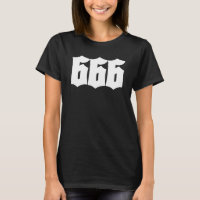 666 Six Six Six Occult Dark Art Grunge Goth Gothic