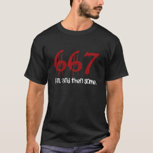 667 Evil Mark Of The Beast T-Shirt