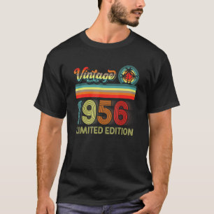 66 Birthday Vintage Decorations 66 Year Old Born I T-Shirt