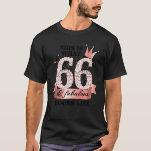 66 & Fabulous I Rose And White Party Group Candid  T-Shirt