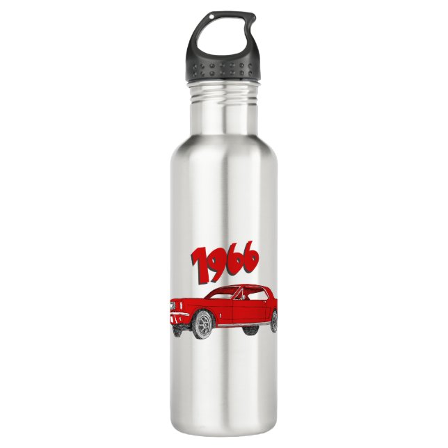 66 mustang 710 ml water bottle (Front)