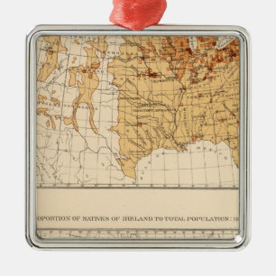 66 Natives Ireland 1900 Metal Tree Decoration