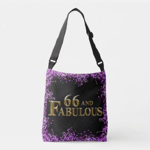 66th Birthday Crossbody Bag