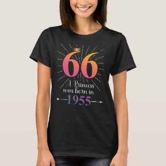 66th Birthday Gift 66 Years T-Shirt